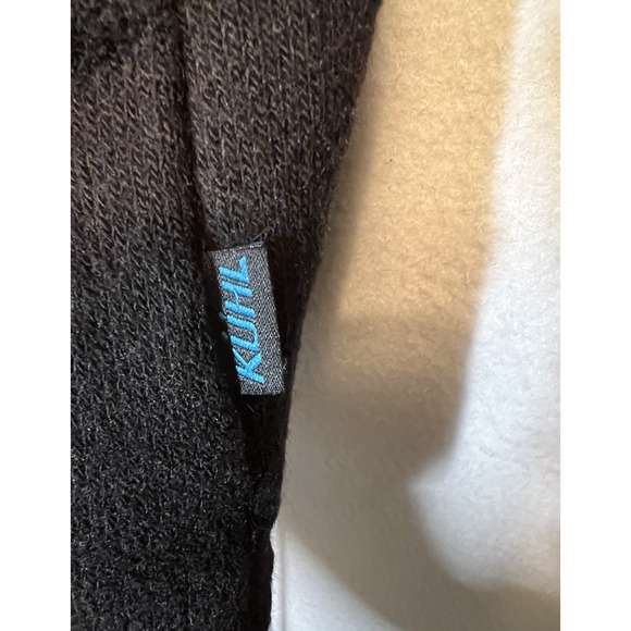 KUHL Alfpaca Fleece Grey 1/4 Zip Sweater Sherpa Collar Pullover Men's‎ MEDIUM - Picture 6 of 12